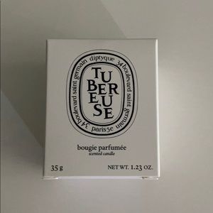 1.23 oz Diptyque Paris candle in Tubereuse scent